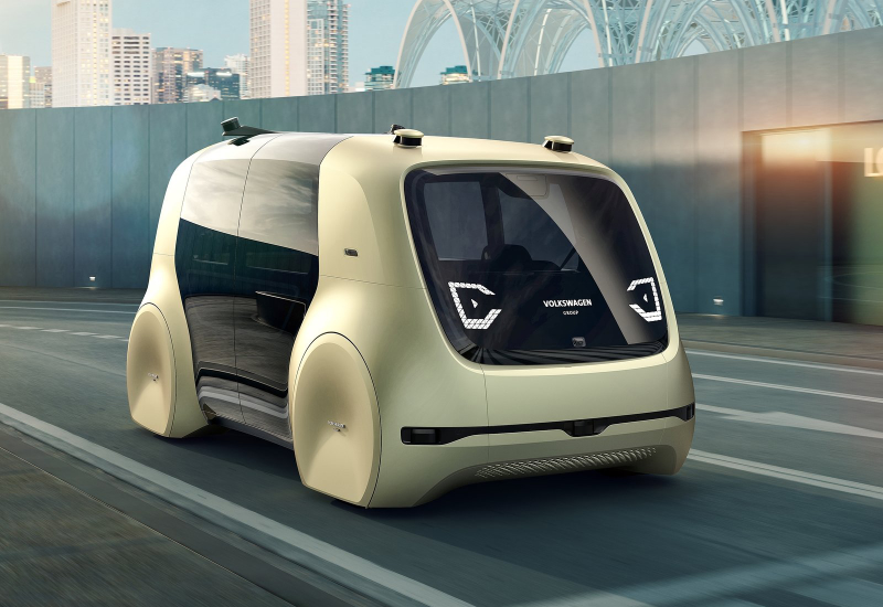 Volkswagen’s autonomous concept Sedric